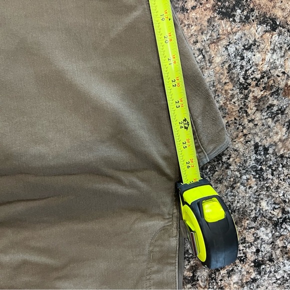 Liz Claiborne Gray/Tan Casual Pants size 14 mid rise - Picture 9 of 9